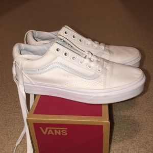 Vans Old Skool White Size 5.5